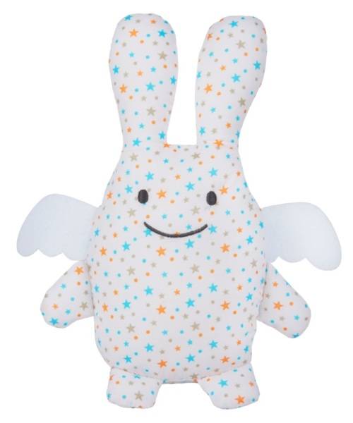 Trousselier Peluche Lapin Ange Etoiles - 18 cm